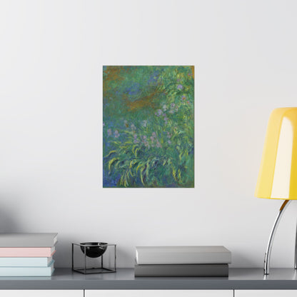 Claude Monet - Irises Botanical Fine Art Print