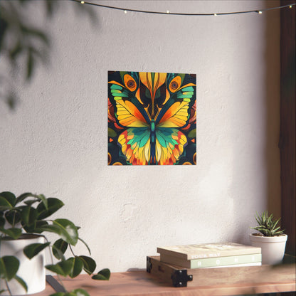 Brilliant Butterfly - Bohemian Wall Art - Fine Art Print - Poster Matte - Vertical Wall Décor
