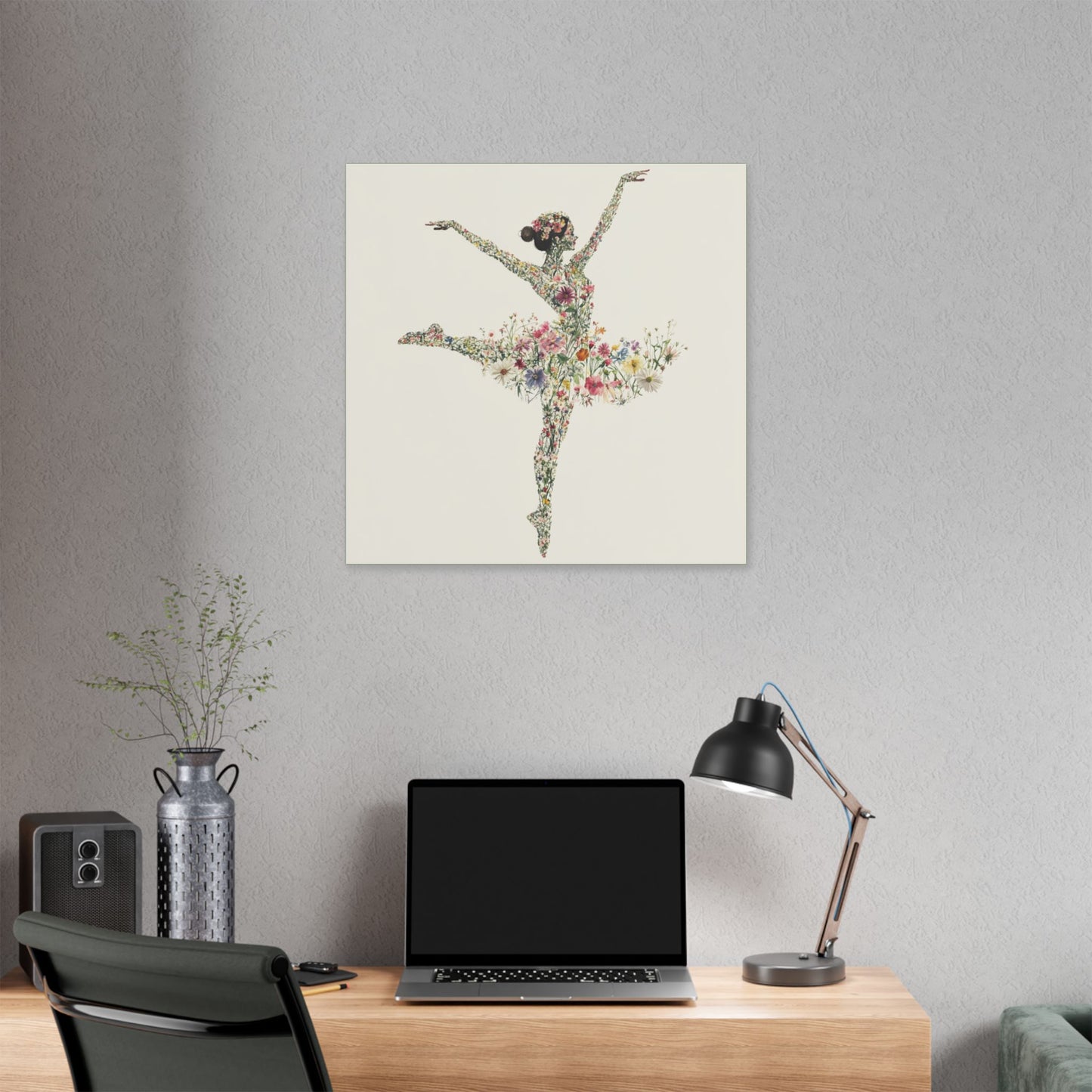 You Belong Among the Wild Flowers - Arabesque  - on Canvas