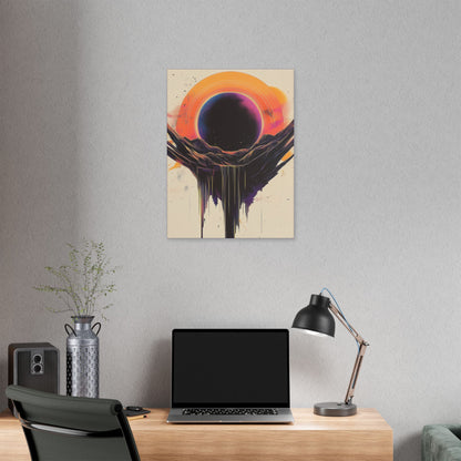 Valley of Dreams - Abstract Color Series- Fine Art Print on Canvas