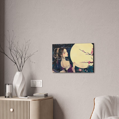 Thinking of You in the Moonlight - Fine Art Print - Wall Art on Canvas
