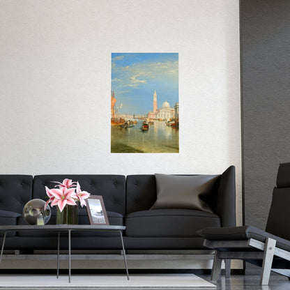 Venice Dogana and San Giorgio Maggiore - Turner Fine Art Poster