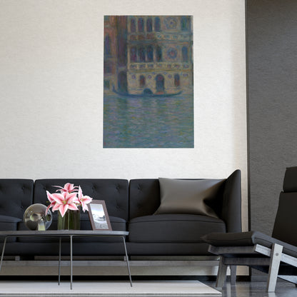 Venice Palazzo Dario - Monet Fine Art Poster