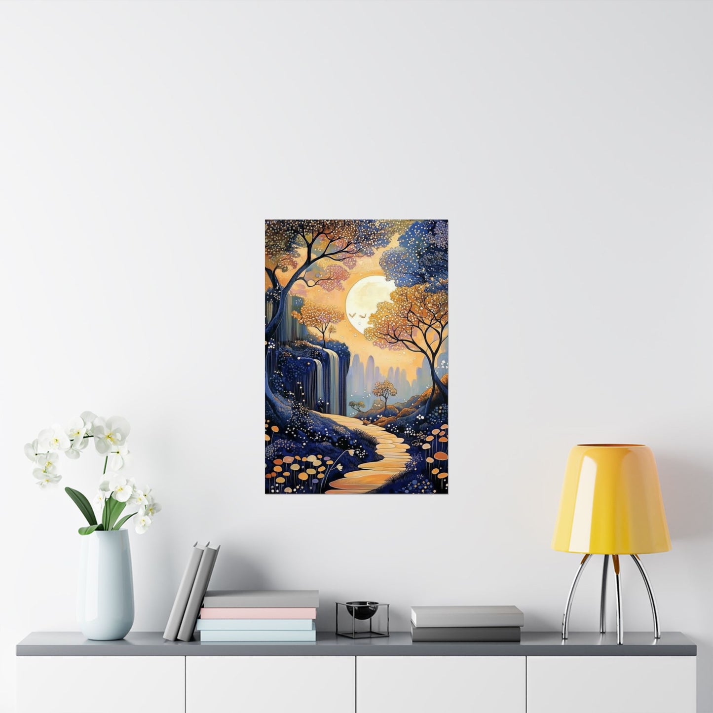 Enchanted Path Fine Art Print - Serene Scenes - Delight in Nature - Wall Art for Home Décor - Posters