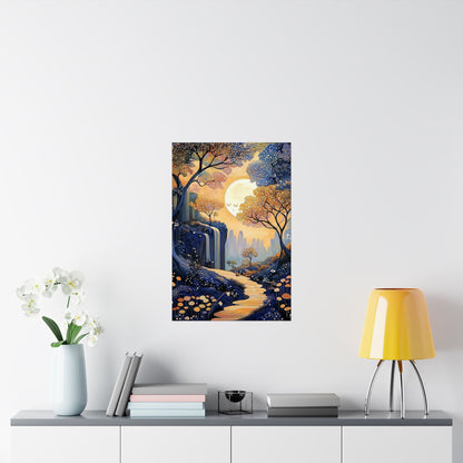 Enchanted Path Fine Art Print - Serene Scenes - Delight in Nature - Wall Art for Home Décor - Posters