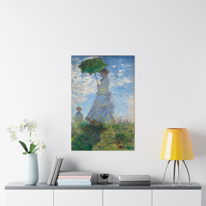 Claude Monet - Woman with a Parasol Fine Art Print