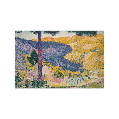Valley with Fir Shade on the Mountain - Museum Collection - Fine Art Poster