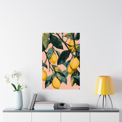 Lovely Lemons Botanical Fine Art Print