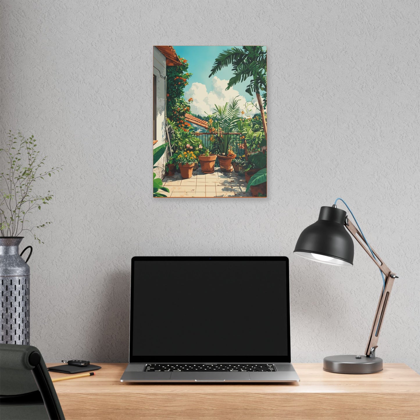 Room with a View - Let's Stay on Vacay Series- Fine Art Print on Canvas