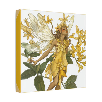 Honeysuckle Blossom - Flowers & Fairies Collection - Wall Art on Canvas