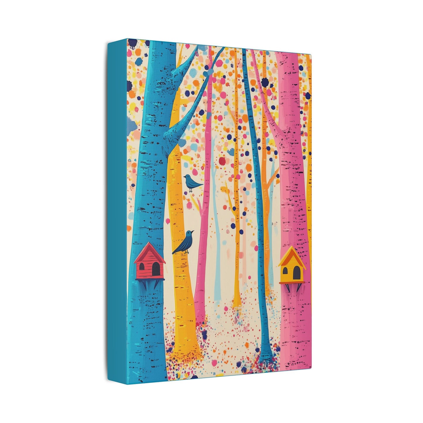 Here for the Birds - Delight in Nature Series - Fine Art Print on Canvas