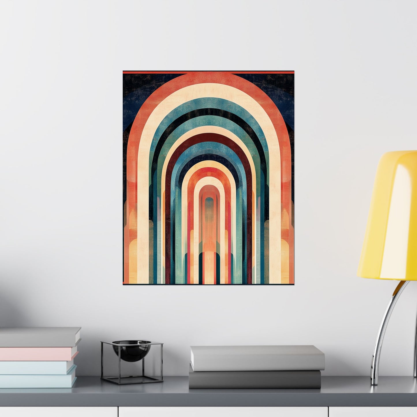 Doors of Perception Fine Art Print - Arches 11:11 - Bauhaus - Bohemian Wall Art - Modern Art - Matte Vertical Poster