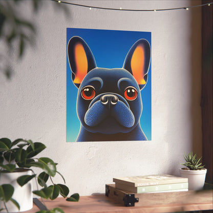 French Bulldog Whimsical Fine Art Print