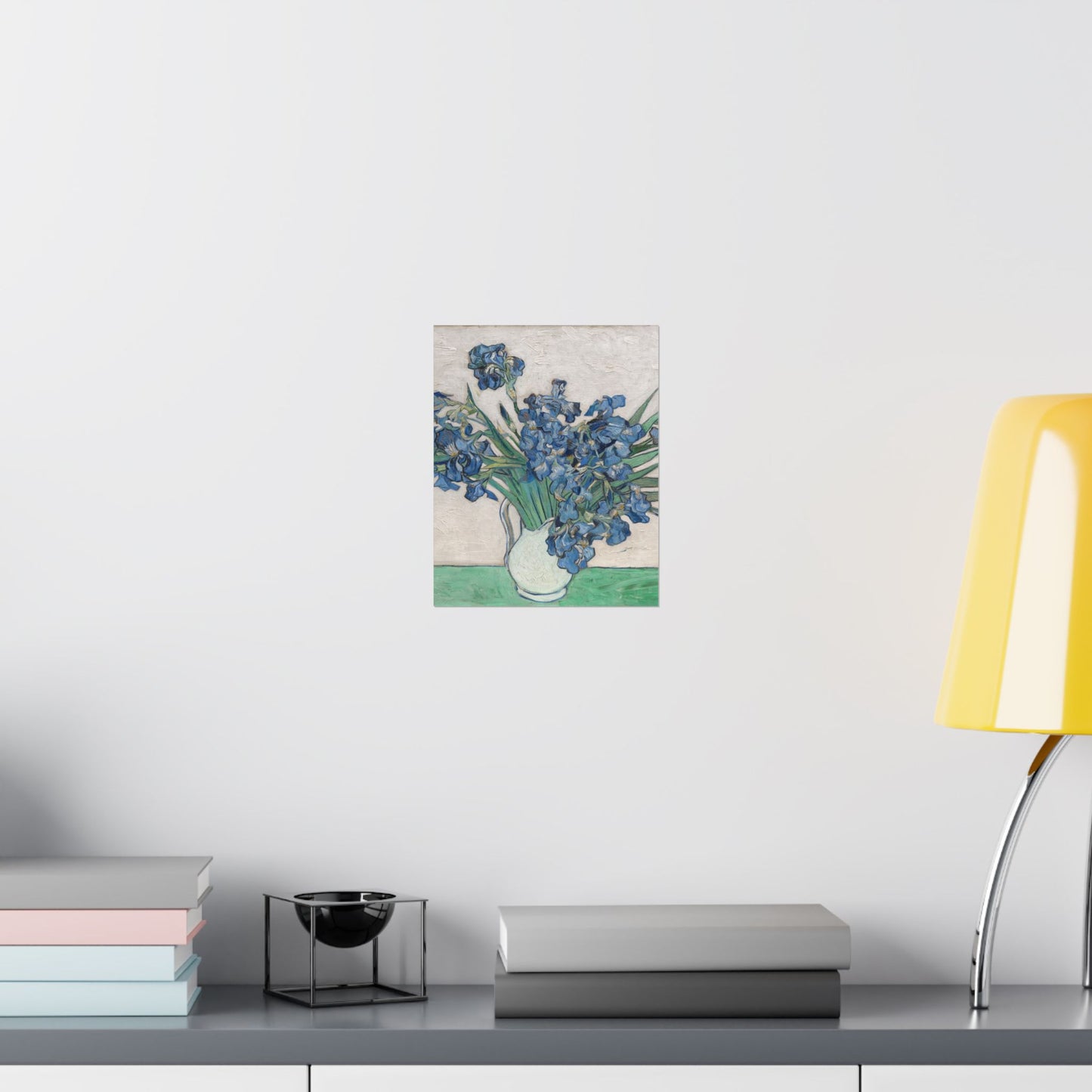 Van Gogh Irises Fine Art Print - Blue Flowers Wall Art