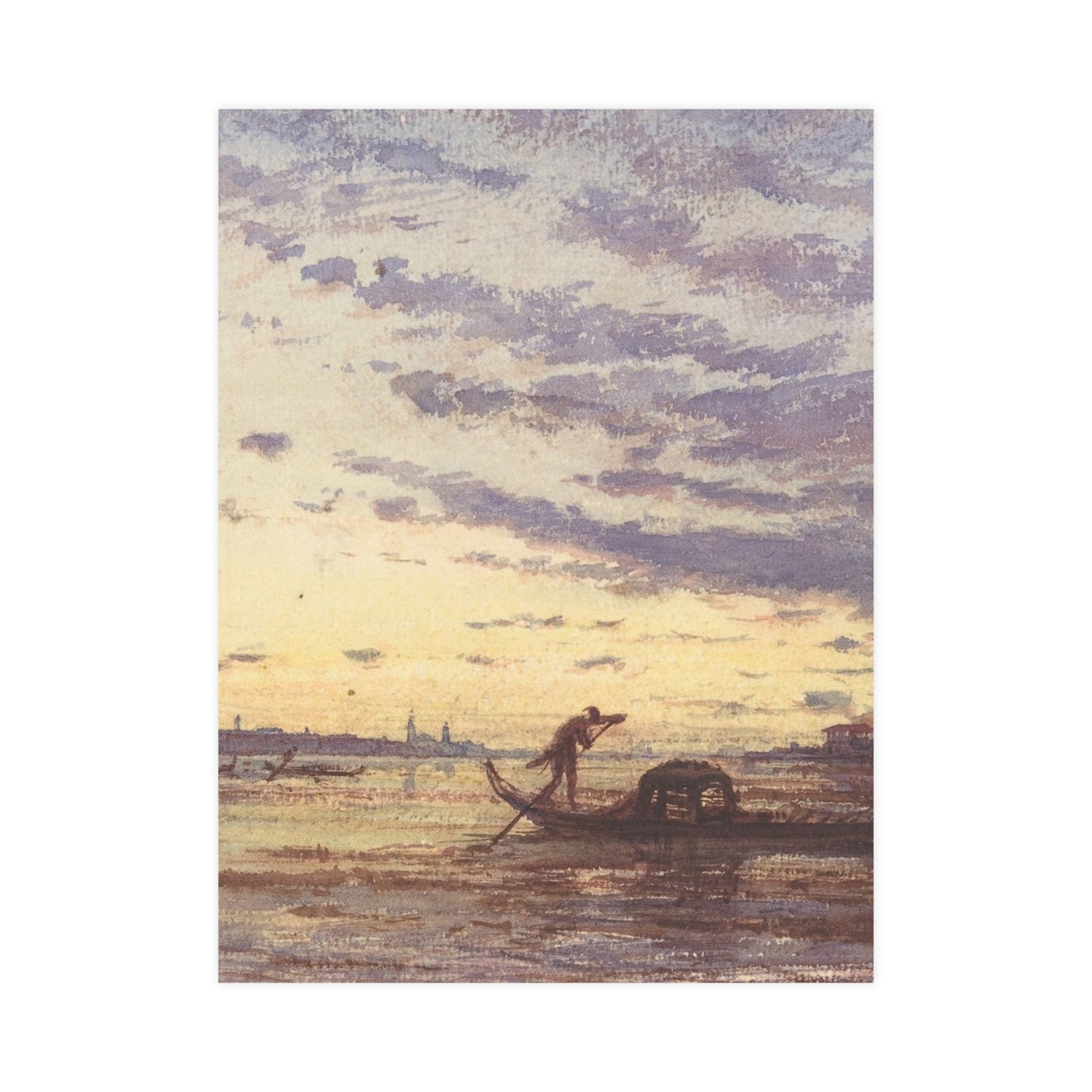 Venice by Felix Ziem 1911 - Museum Collection - Fine Art Poster