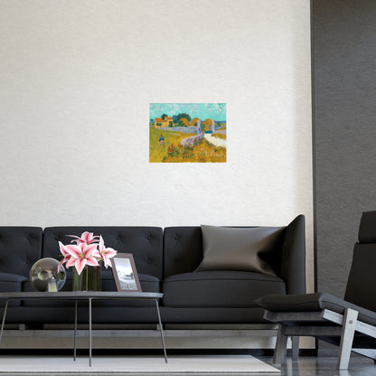 Farmhouse in Provence - Van Gogh Fine Art Poster