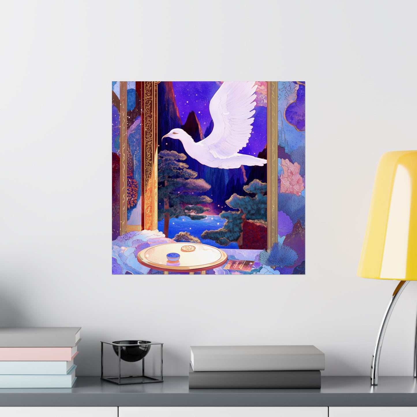 Into the Mystic Dove Messenger Fine Art Print