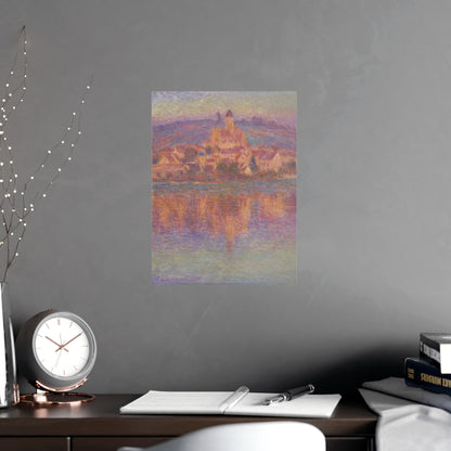 Vetheuil - Monet Village Landscape Fine Art Poster
