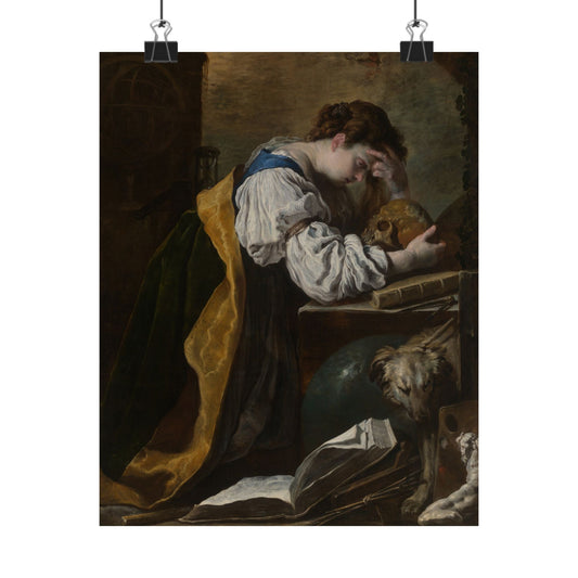 Melancholy by Domenico Feti Vintage Fine Art Print