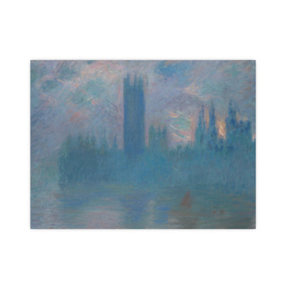 Houses of Parliament London - Monet Fine Art Poster
