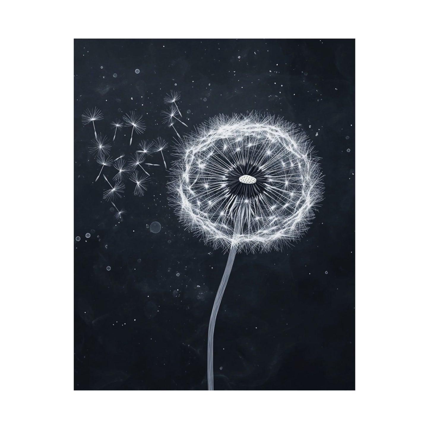 Just Dandy Dandelion Inspirational Fine Art Print