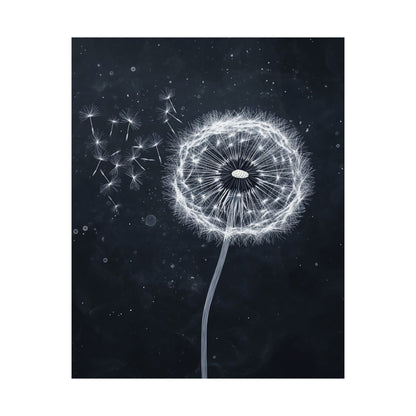 Just Dandy Dandelion Inspirational Fine Art Print