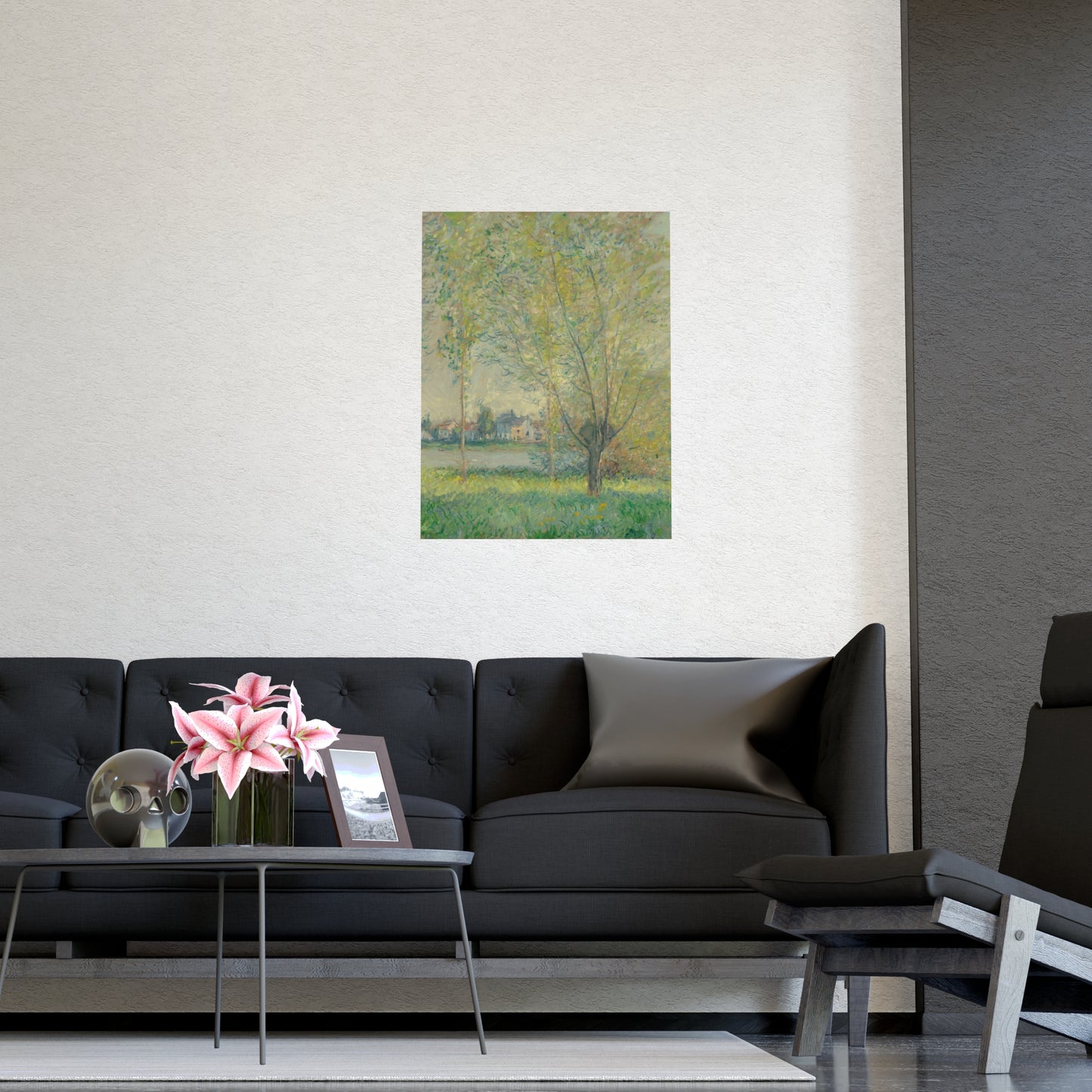 The Willows - Peaceful Landscape Fine Art Poster