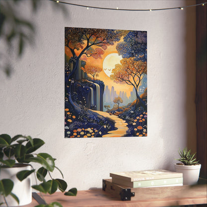 Enchanted Path Fine Art Print - Serene Scenes - Delight in Nature - Wall Art for Home Décor - Posters