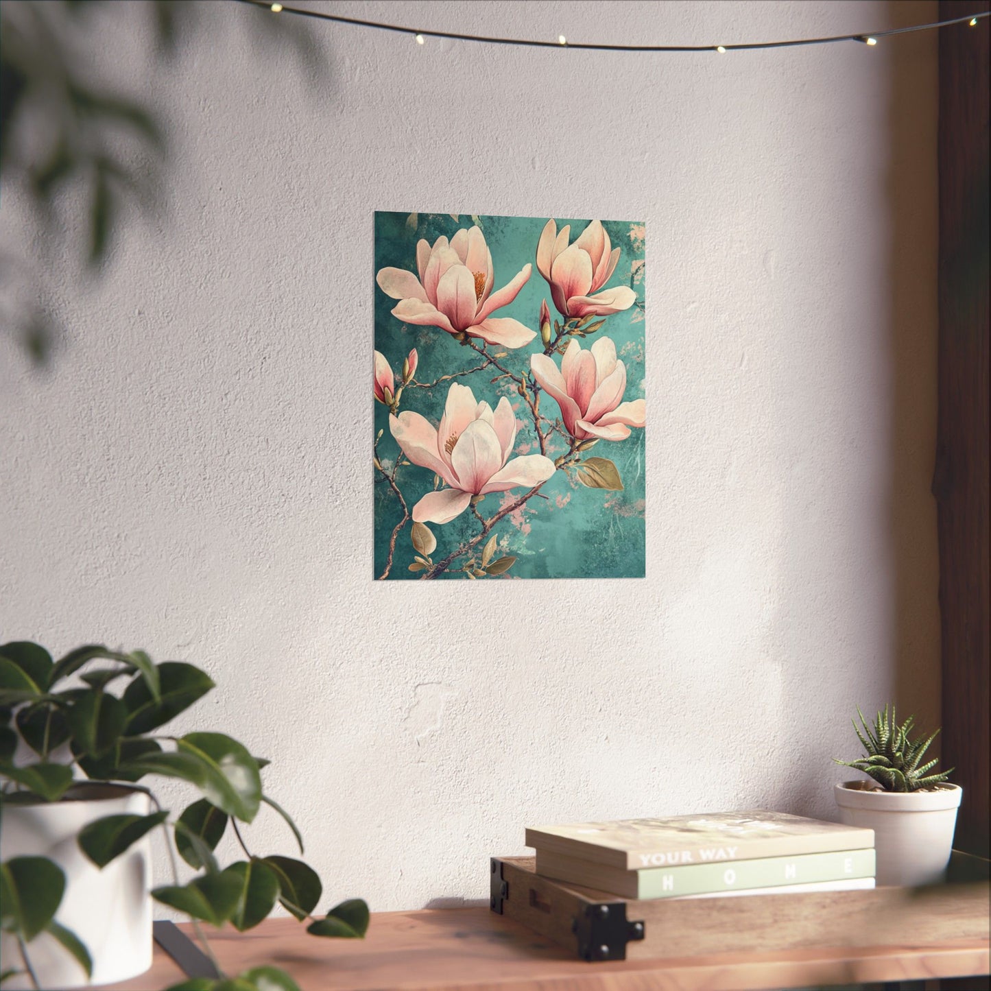 Blossoming Branches Pink Fine Art Print