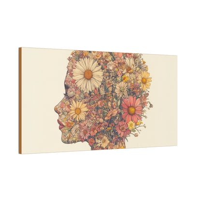 And So She Grew on Canvas