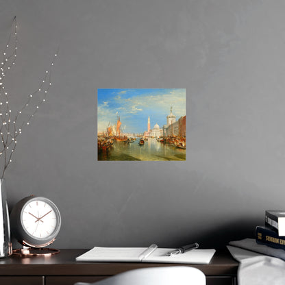 Venice Dogana and San Giorgio Maggiore - Turner Fine Art Poster