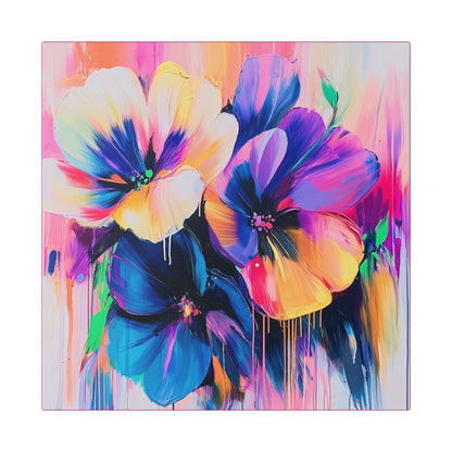 Color Blooms - Delight in Nature Series - Fine Art Print on Canvas
