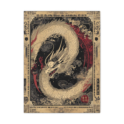 Can't Fight Fate - Dragon Collection -  Fine Art Print on Canvas