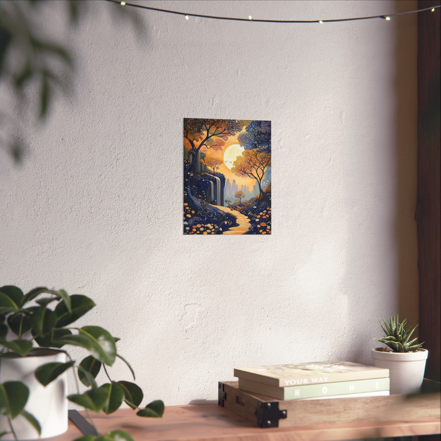 Enchanted Path Fine Art Print - Serene Scenes - Delight in Nature - Wall Art for Home Décor - Posters