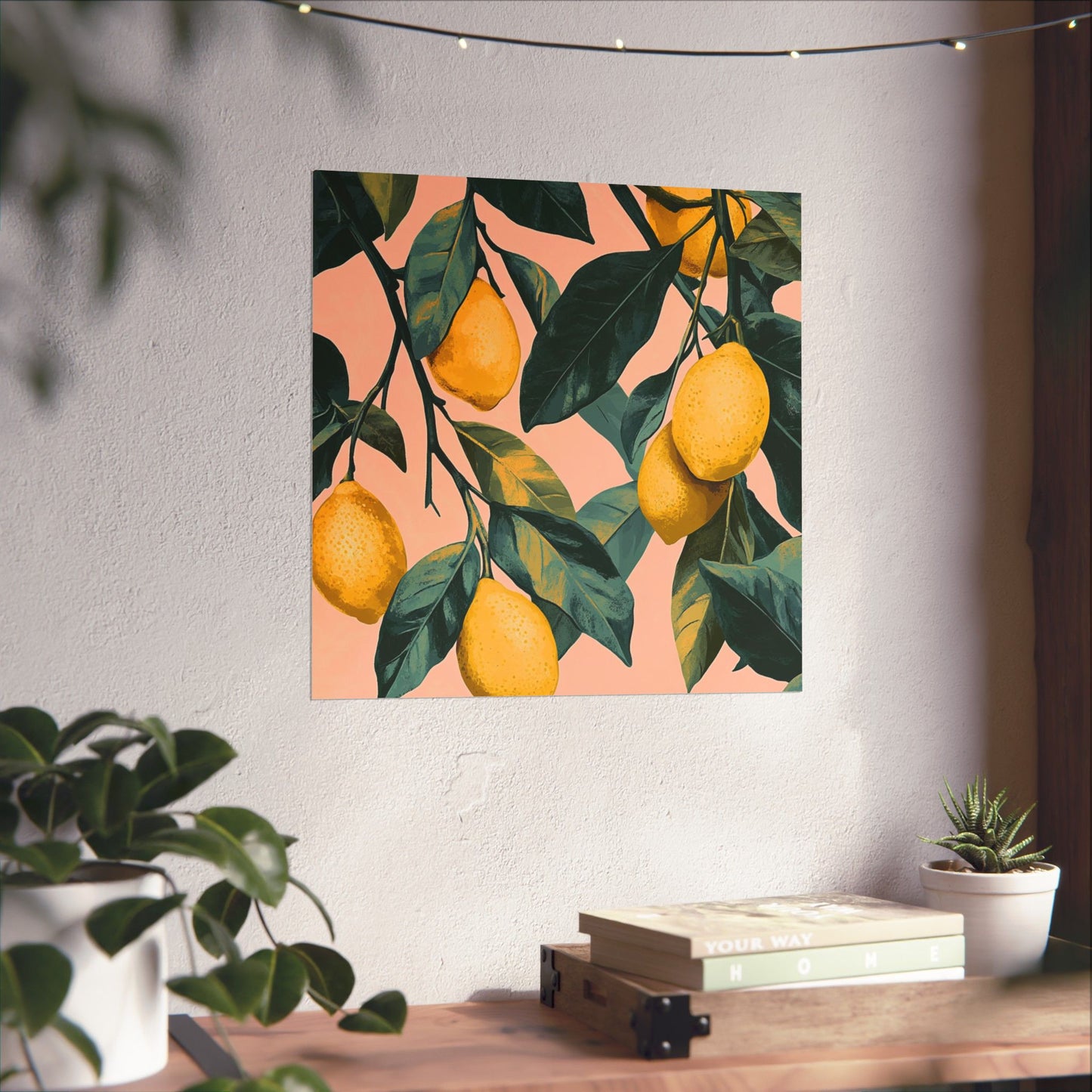 Lovely Lemons Botanical Fine Art Print