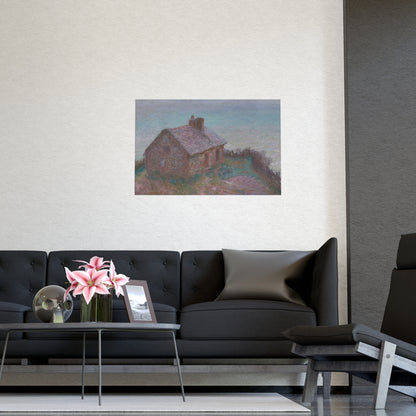 The Customs House at Varengeville - Monet Fine Art Poster