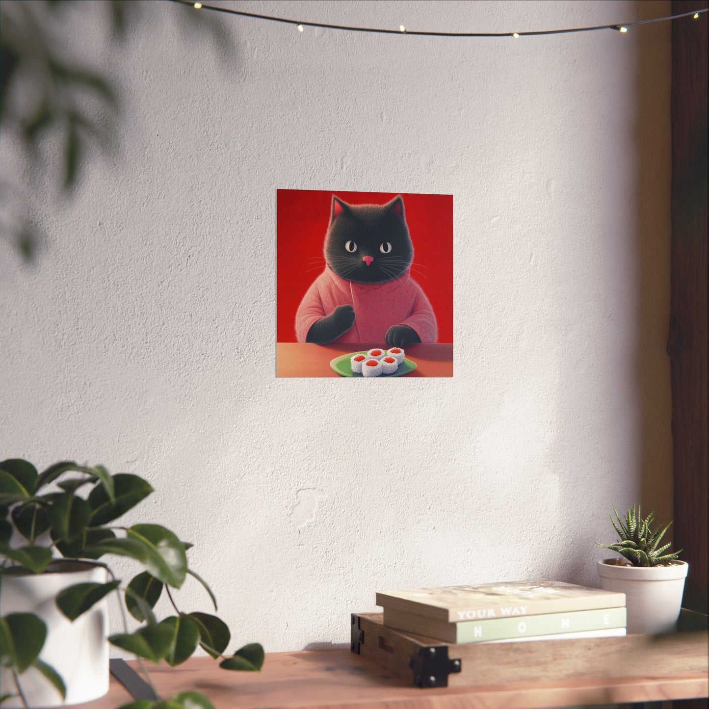 9 Lives Sushi Bar Art Print - Matte Vertical Posters