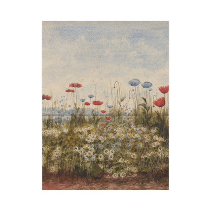 Wildflower Scene - Museum Collection - Fine Art Poster