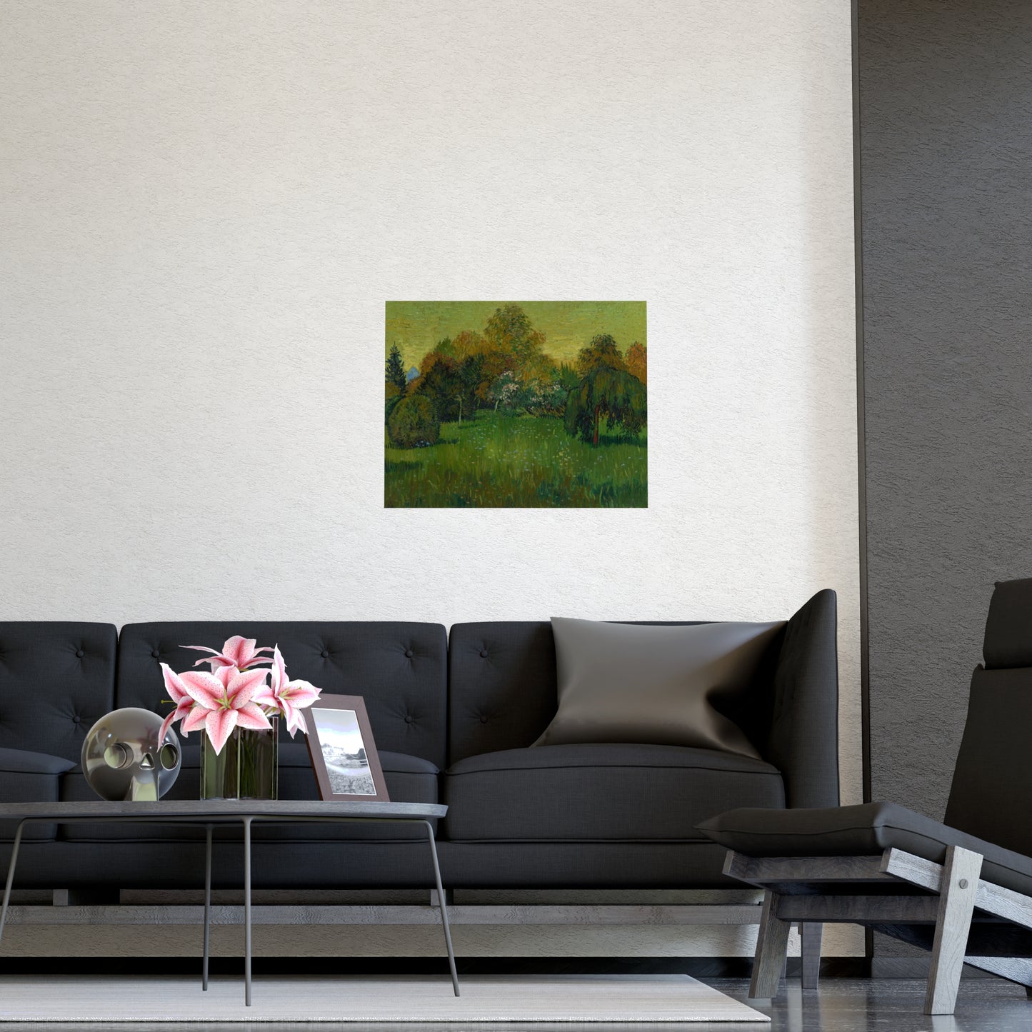 The Poet's Garden - Van Gogh Fine Art Poster