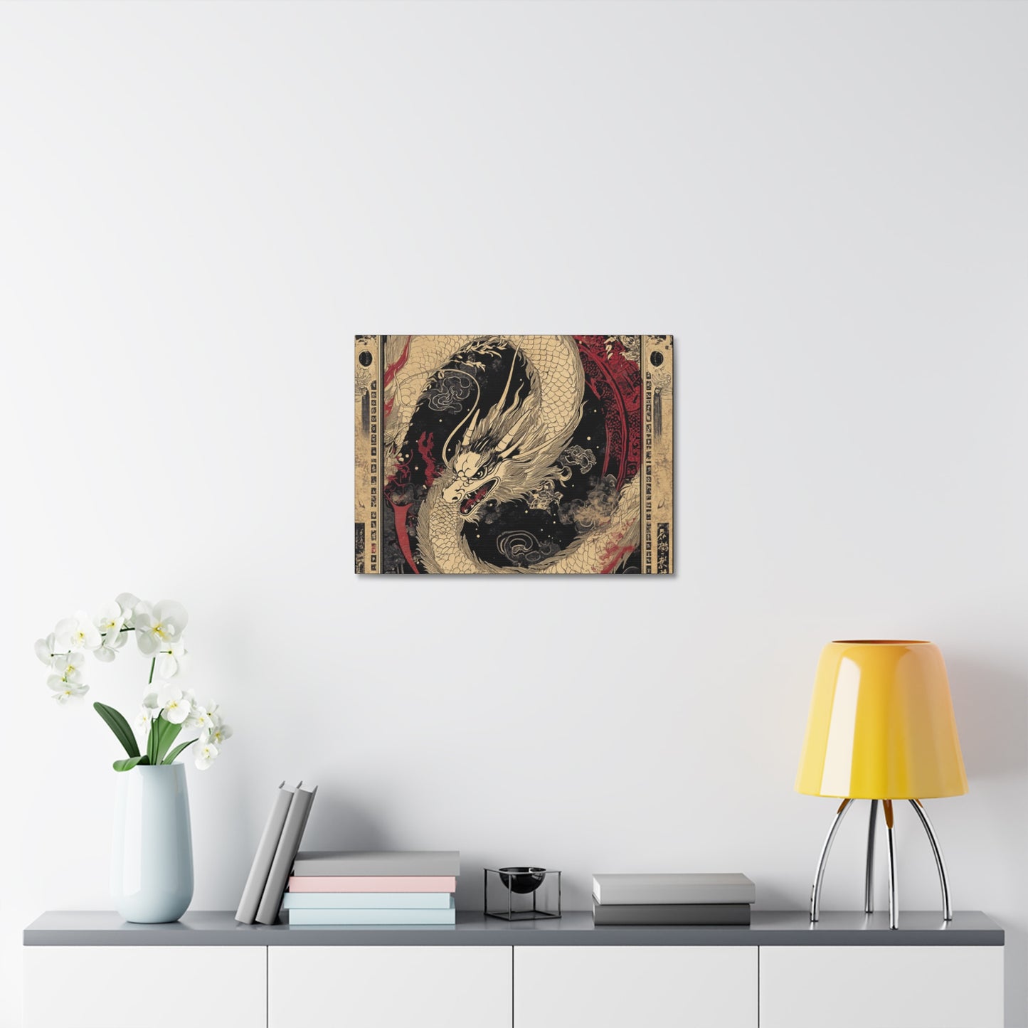 Can't Fight Fate - Dragon Collection -  Fine Art Print on Canvas
