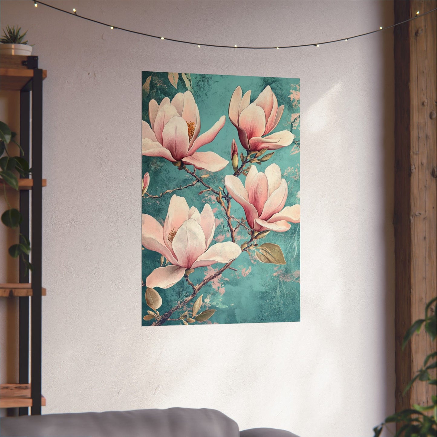 Blossoming Branches Pink Fine Art Print