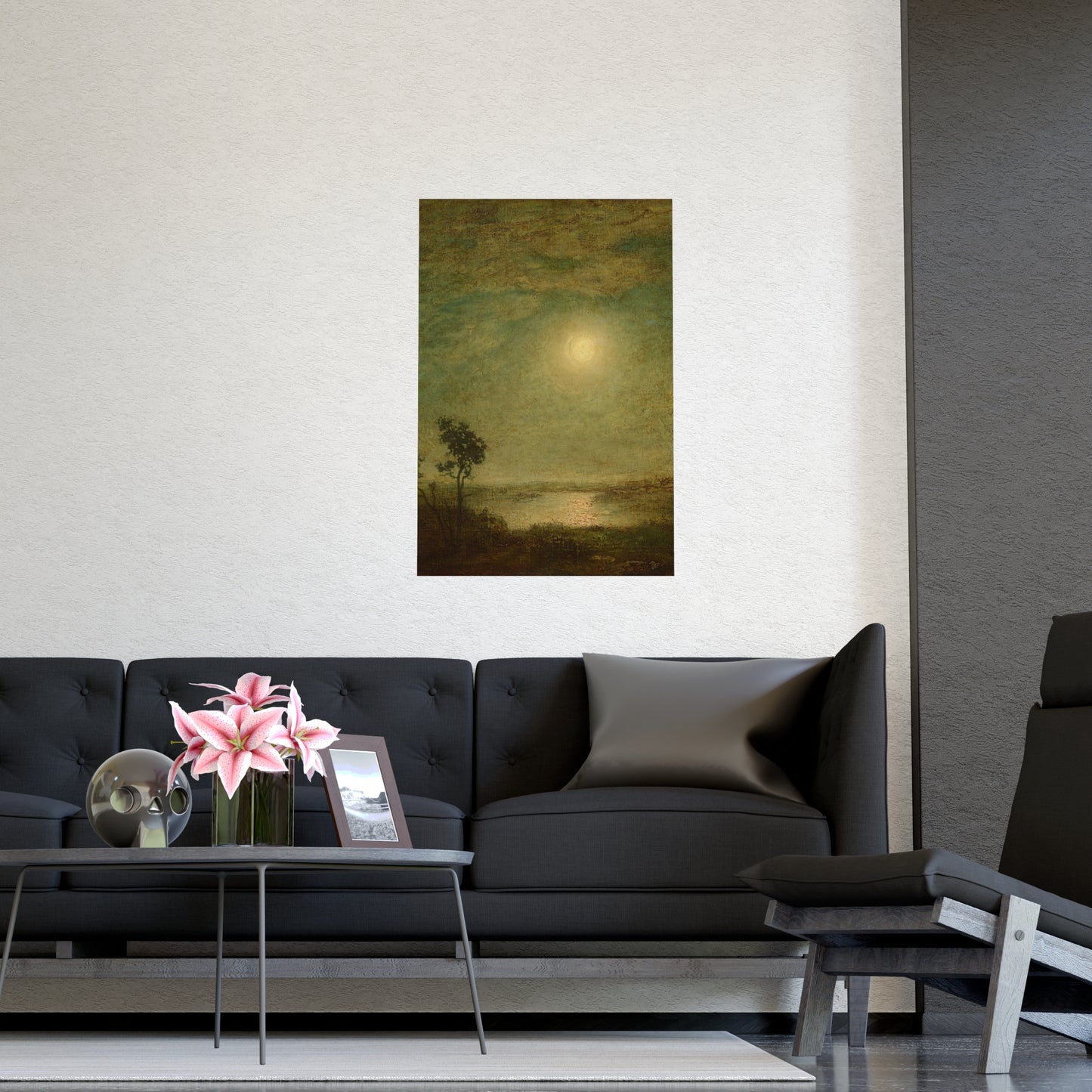 Moonlight II - Luminous Night Fine Art Poster