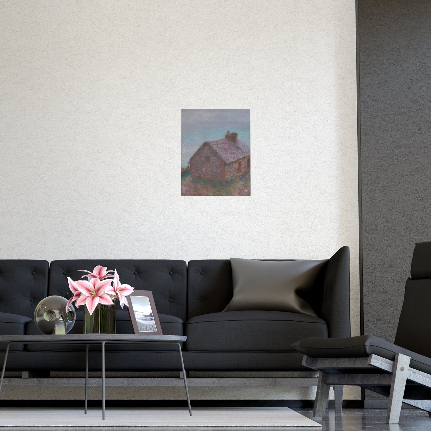 The Customs House at Varengeville - Monet Fine Art Poster