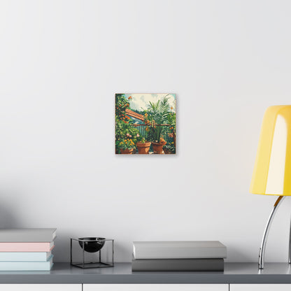 Room with a View - Let's Stay on Vacay Series- Fine Art Print on Canvas
