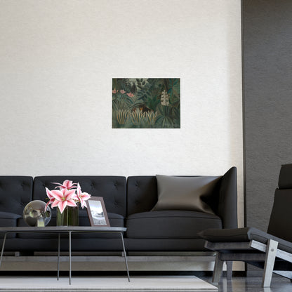 The Equatorial Jungle - Rousseau Tropical Fine Art Poster
