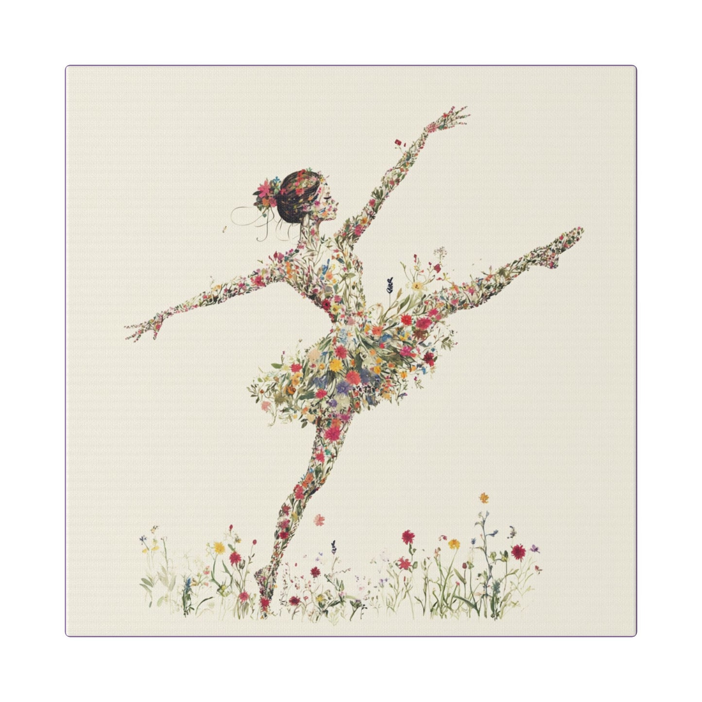 You Belong Among the Wild Flowers - Frolic - on Canvas