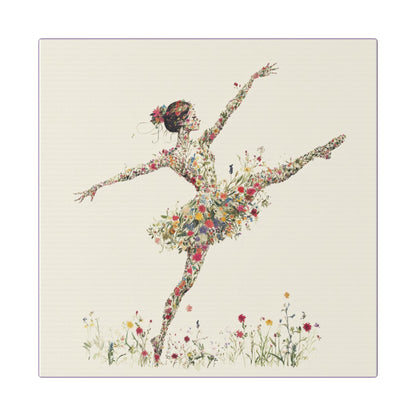 You Belong Among the Wild Flowers - Frolic - on Canvas