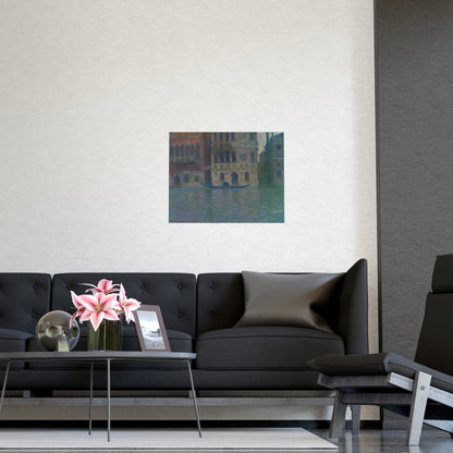 Venice Palazzo Dario - Monet Fine Art Poster