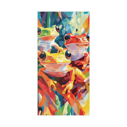 Frogs are Friends - Delight in Nature Series - Fine Art Print on Canvas