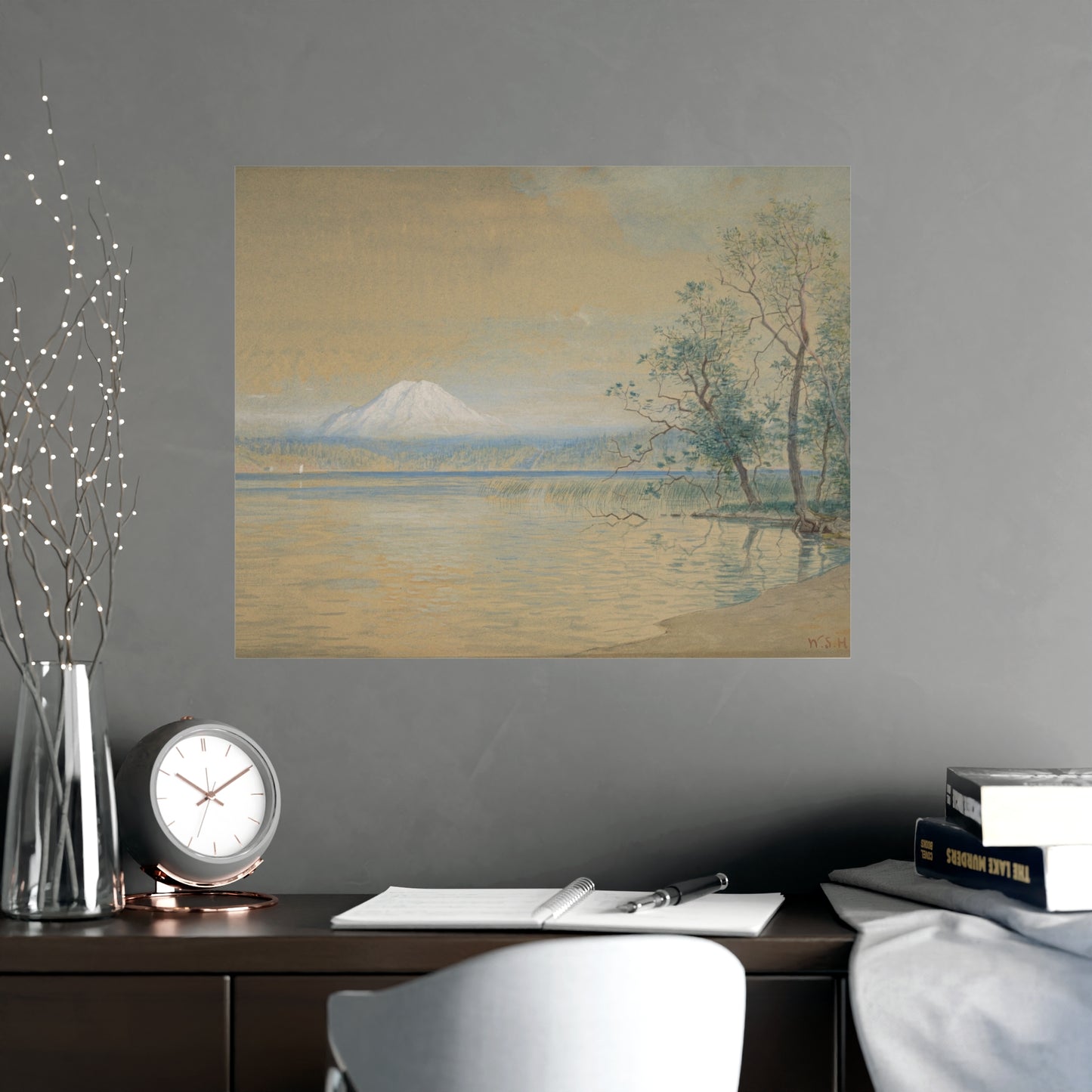 Mount Tacoma - Pacific Northwest Landscape Fine Art Poster